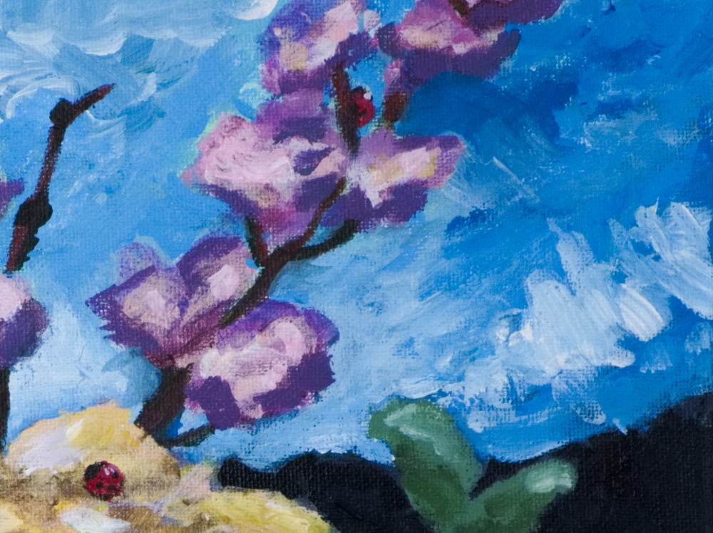 Sanctuary: 11x14in Original Acrylic Painting