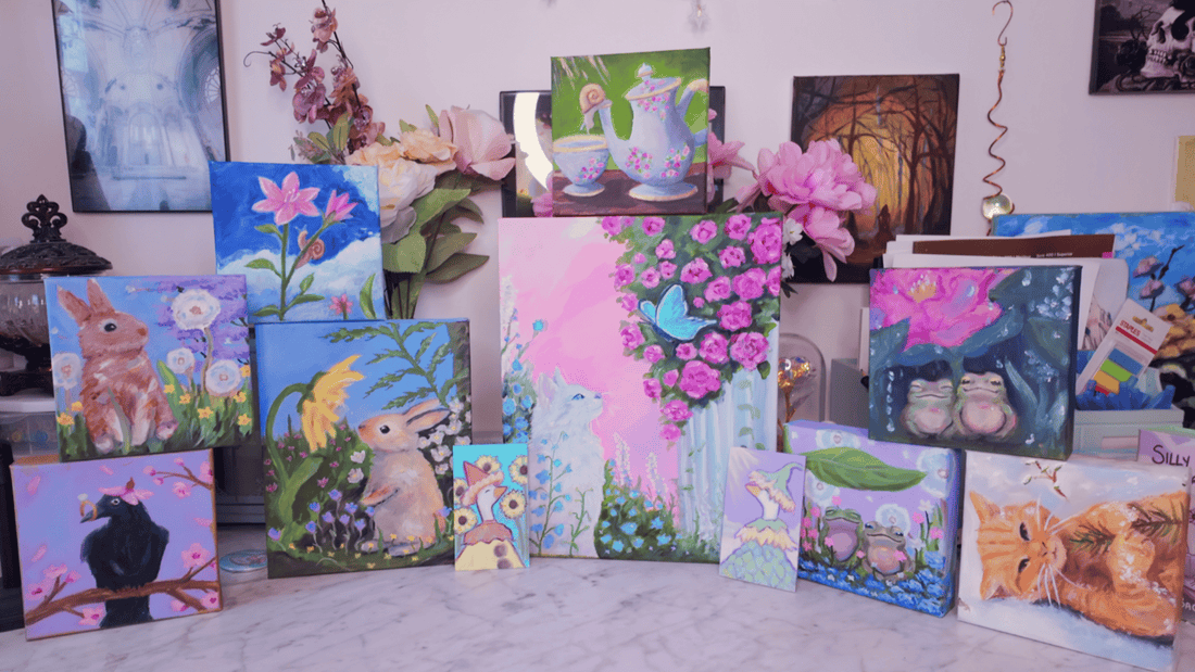 A love letter to oil painting ₊˚⊹♡