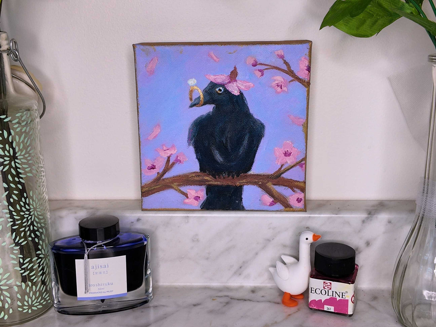 Finders Keepers | Original Oil Painting | 6x6in