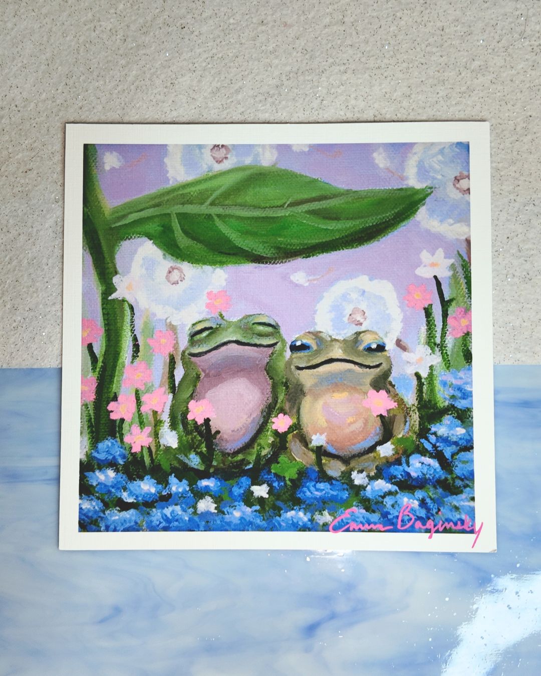 Frog Friends | Print | 6x6in