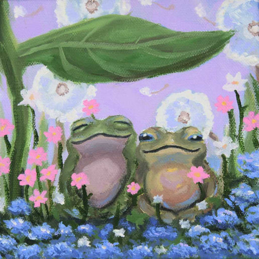 Frog Friends | Print | 6x6in