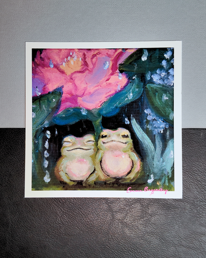 Happy Place | Print | 6x6in