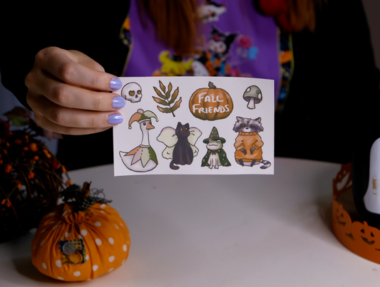 Fall Friends Sticker Sheet