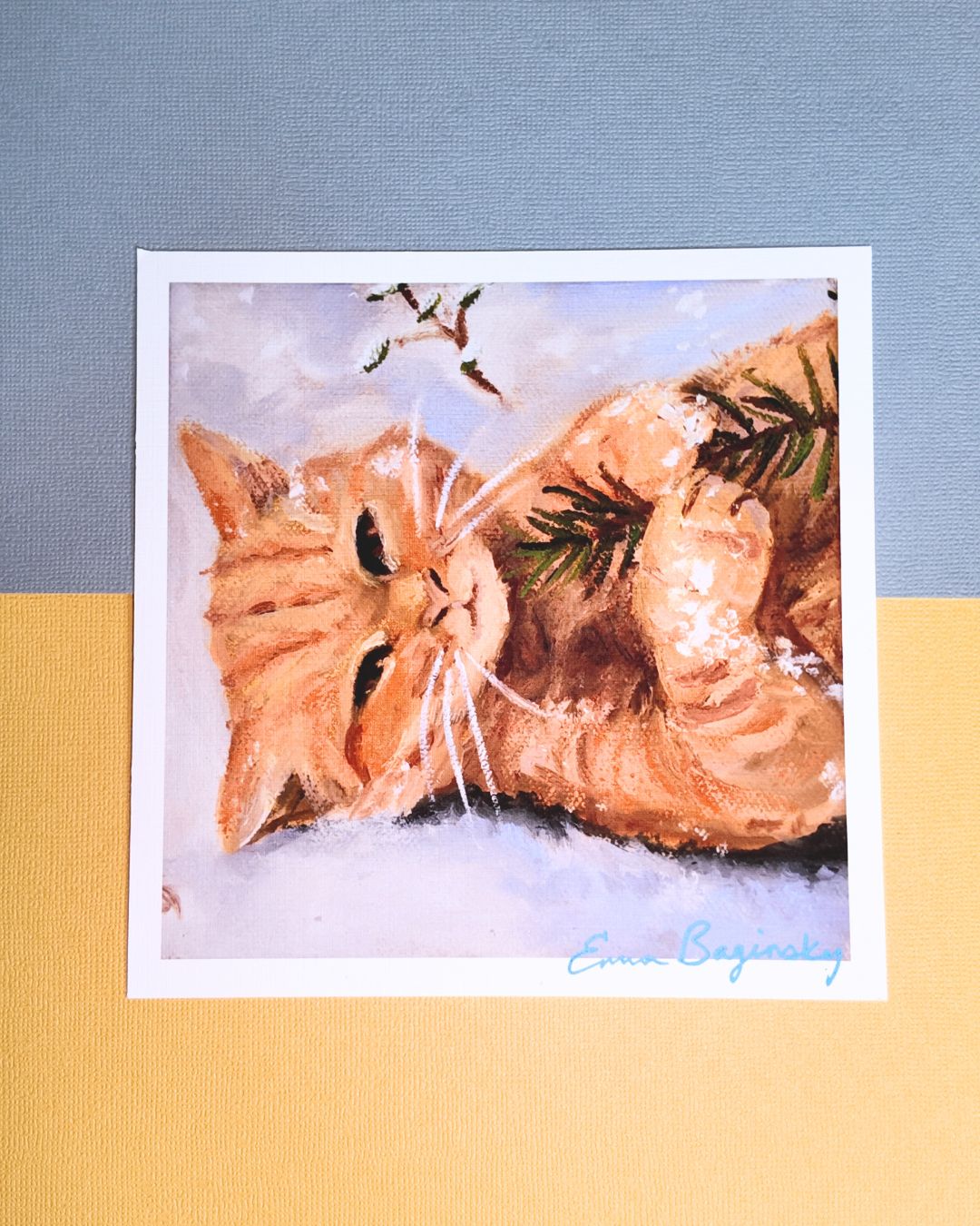 Orange Rascal | Print | 6x6in
