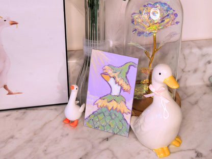 Positively Radiant | Original Oil Painting | 3x5in Mini