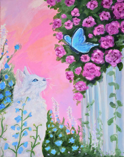 Sunset Garden Stroll | Print | 8x10in